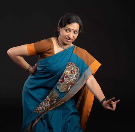 Smt. Savitha Viswanathan ​ Smt. Savitha Viswanathan is a graduate of Kalakshetra Foundation, Chennai. Ever since her arangetram in the year 1981, Savitha has performed at various prestigious forums in India like the ICCR, Sahitya Kala Parishad, Mylapore Fine Arts Society, UK, USA, Singapore, Nepal, and Thailand. A skilled teacher, Savitha has over 23 years of teaching experience, 19 of them in Atlanta, Georgia. She is a graded artist of Doordarshan, India and was a panel member at the Fulton County Arts Council in Georgia. Savitha is the Founder and Director for Nritya Sankalpa Dance academy imparting training in Bharatanatyam, summer camps for folk dances, workshops, seminars, and training programs based on the syllabus followed at Kalakshetra. Students of Nritya Sankalpa have won many prestigious awards, most notably: First prize at Cleveland Aradhana, National Foundaton for the Advancement in the Artsm KCCNA Convention 2010, Second prize in the Saptami Foundation National Competition, and First prize in various categories of the Papanasam Sivan Compositions Dance Competition.  
